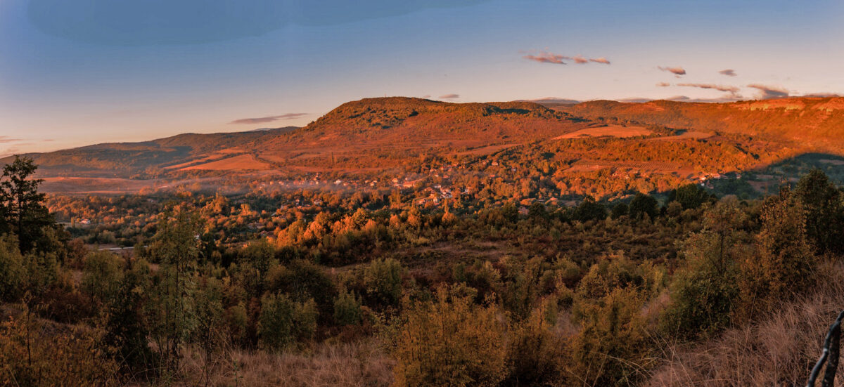 7.Panorama view from the field at sunset – Oslen Krivodol village, Bulgaria, Copyright – Nevena Yovcheva